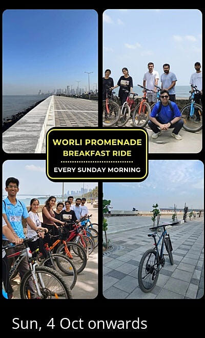Worli Promenade Cycling Tour