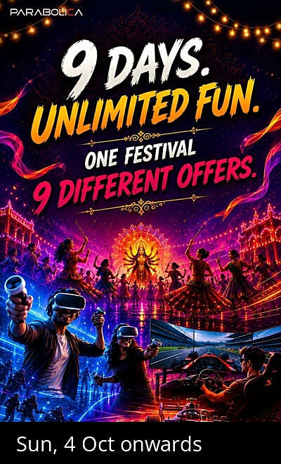 Navratri Special Gaming Combo Parabolica Mumbai