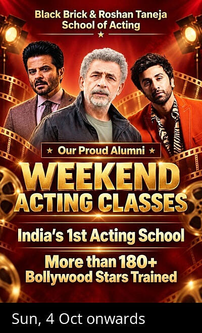 Weekend Acting Class-Roshan Taneja School Acting