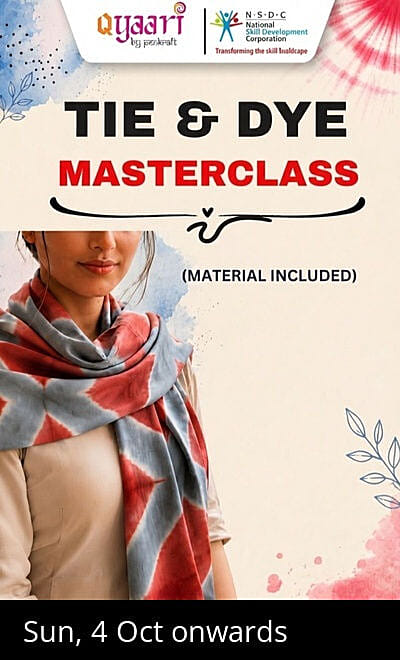 TIE & DYE MASTERCLASS