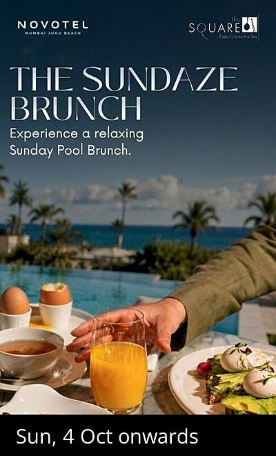 Sunday Brunch, Pool Access, Kids Area - The Square