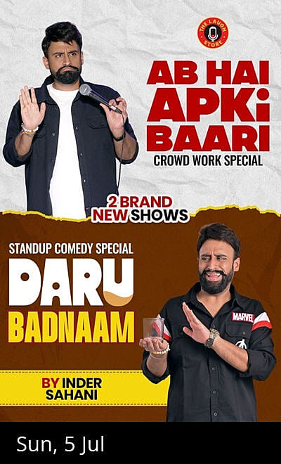 Inder Sahani Live - A Standup Comedy Show