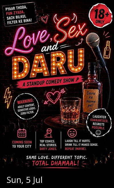 LSD:- Stand-up Comedy show