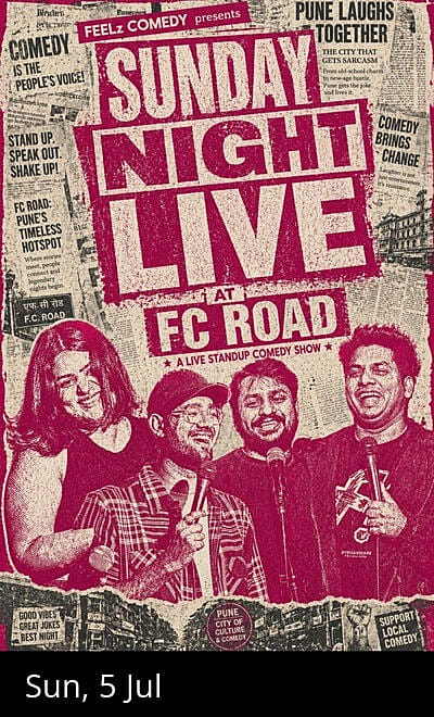 Sunday Night Live @FC ROAD by FEELz COMEDY
