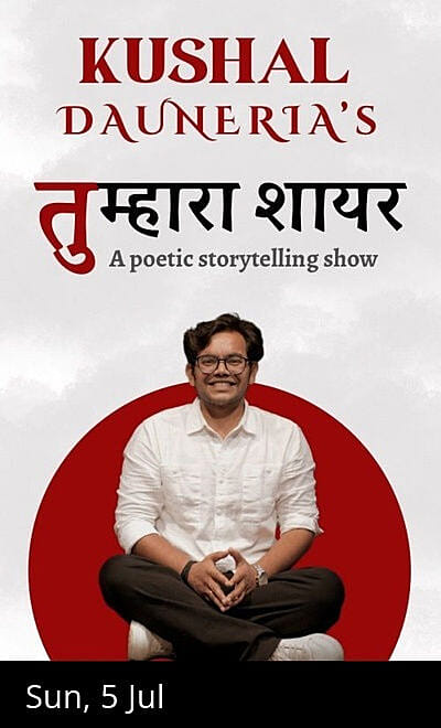 Tumhara Shayar- A Poetry Storytelling Show