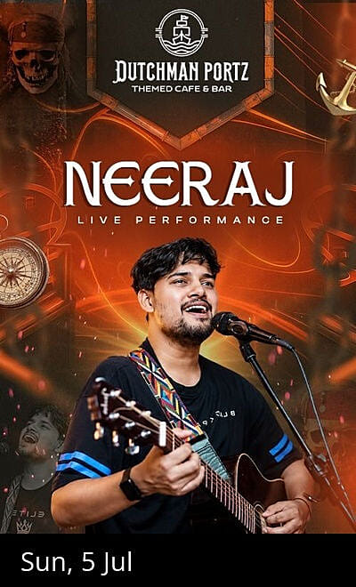 Musical Sund Night with NEERAJ at Dutchman Portz