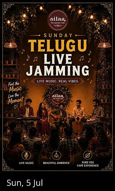 Silaa Sunday Telugu Live Jamming Hyderabad