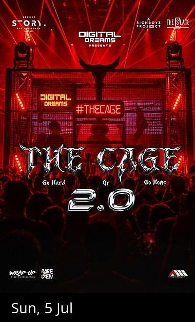 THE CAGE 2.0, Chennais Wildest Cage Rave Returns
