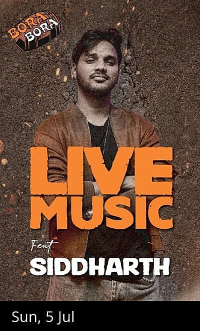 Rhythm Nights ft. Siddharth at Bora Bora Juhu