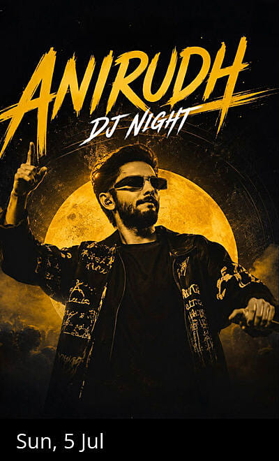ANIRUDH DJ NIGHT TRIBUTE NIGHT