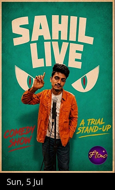 Sahil Live: A Comedy Show