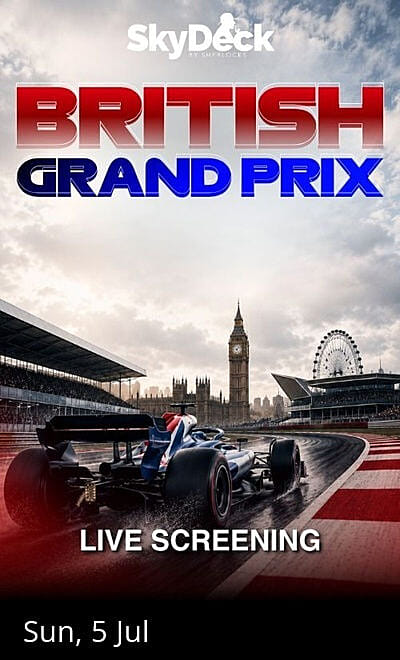 F1 LIVE: British Grand Prix Screening