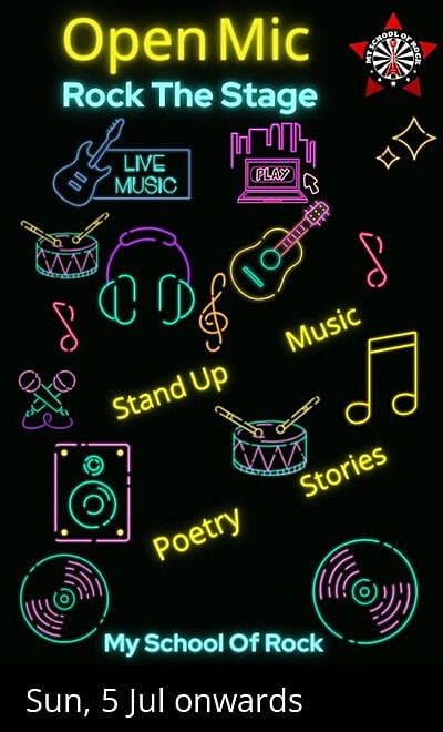 OPEN MIC - ROCK THE STAGE