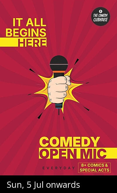 Stand Up Open Mic @ Balewadi High Street.