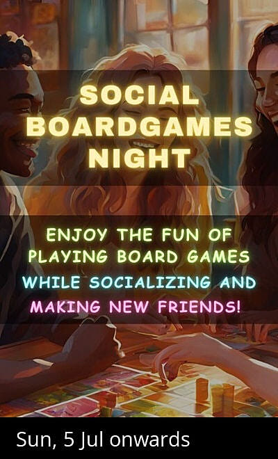 Social Boardgames Night