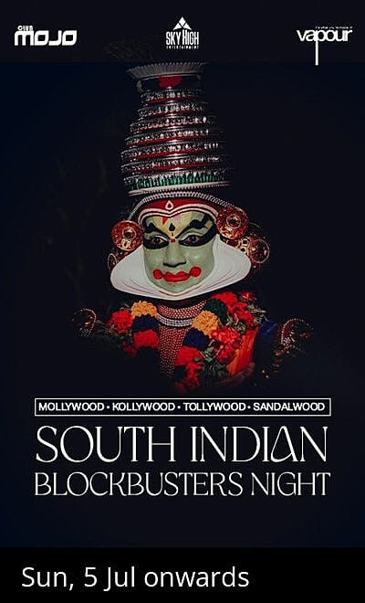 Biggest South India Dj Night at vapour Indiranagar