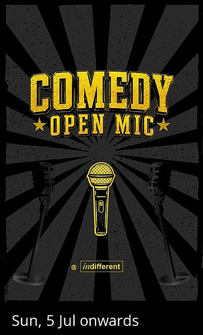 indifferent Comedy Open Mic