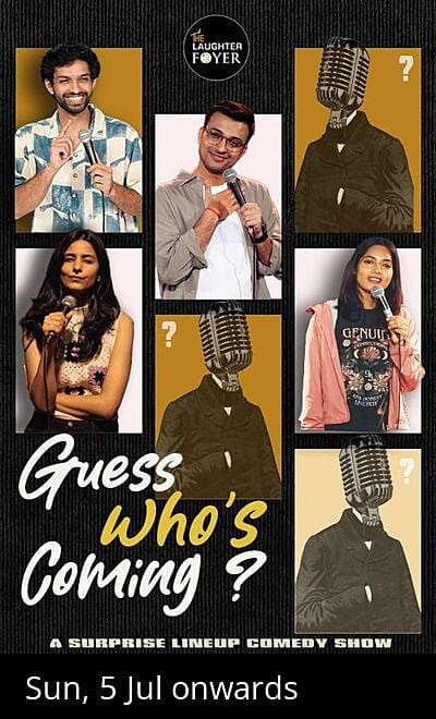 Guess who is coming , A surprise lineup show