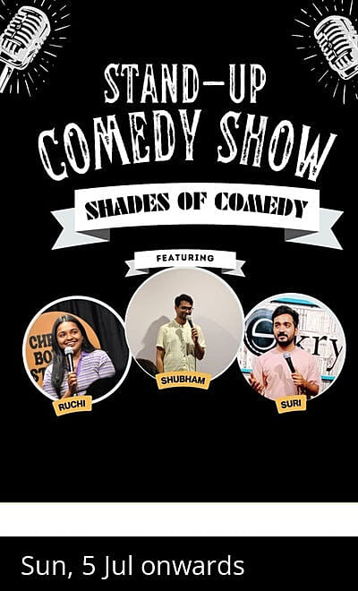 SHADES OF COMEDY - A Standup Comedy Show