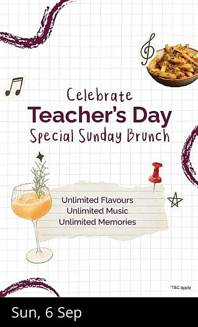 Glocal Teacher's Day Special Sunday Brunch 