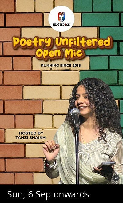 Poetry Unfiltered open mic and Live Discussion