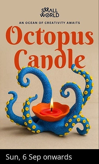 Octopus Candle