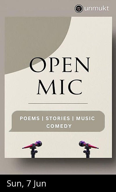 Mumbai Open Mic - Poetry, Storytelling & More!