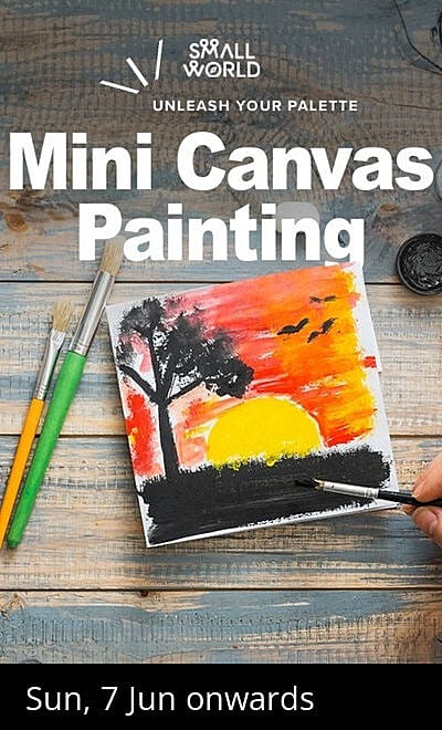 Mini Canvas Painting