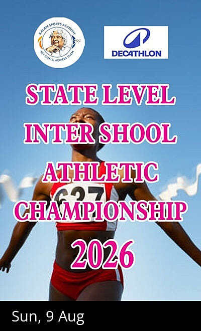 State Level Inter School Athletic Championship Aug