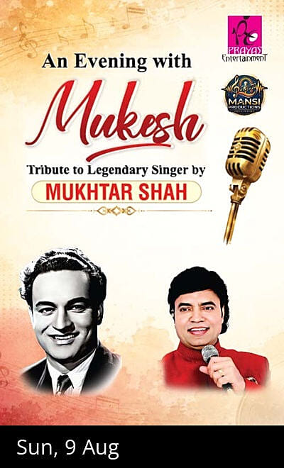 AN EVENING WITH MUKESH