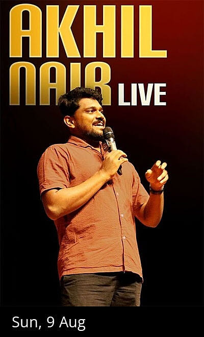 Akhil Nair: Live