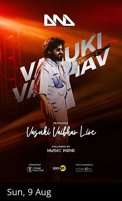 DND Ft. Vasuki Vaibhav Live in Concert