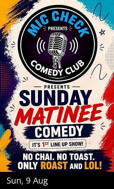 Mic Check Presents Sunday Matinee Comedy