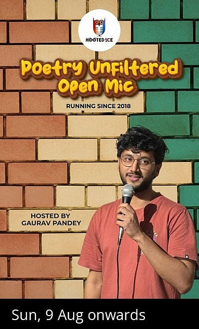 Poetry Unfiltered open mic and Live Discussion