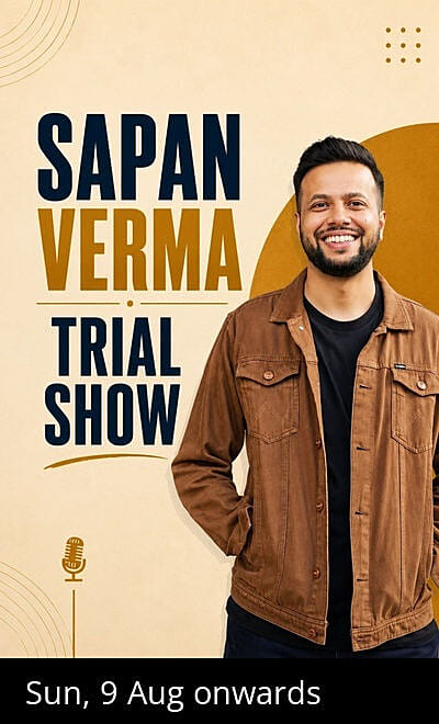 Sapan Verma Live - A Trial Show