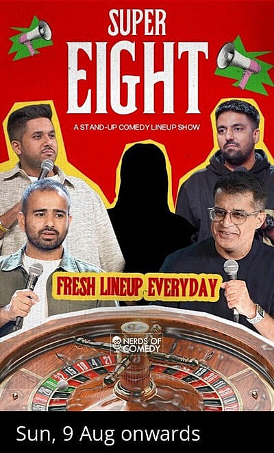 Super 8: A Stand-Up Comedy Lineup Show