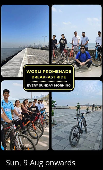 Worli Promenade Cycling Tour