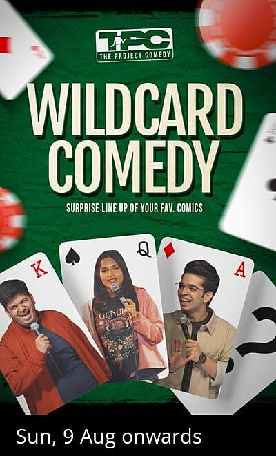 Wild Card Comedy - Live stand up comedy show
