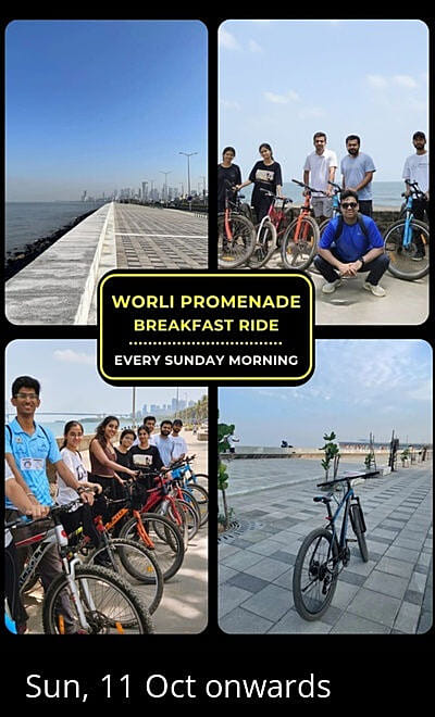 Worli Promenade Cycling Tour