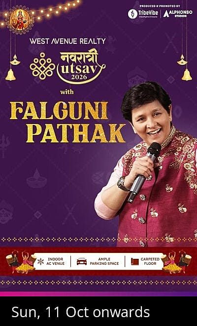 Navratri Utsav 2026 with Falguni Pathak