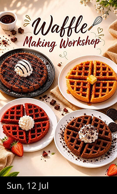 Waffle Making Workshop