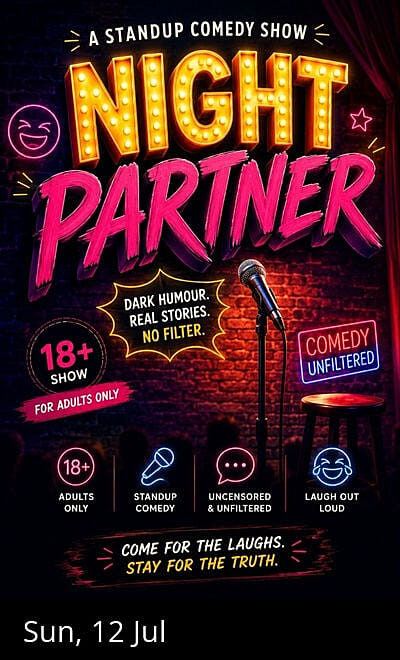 Night Partner:-Stand-up Comedy Show