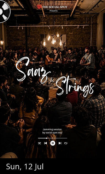 Saaz N Strings Jamming By SocialSpot Exp