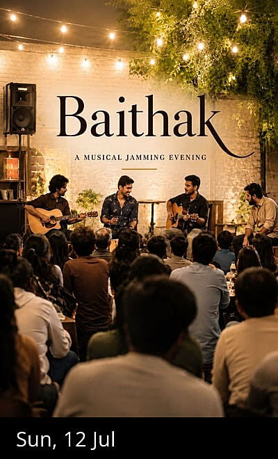 Baithak - A Musical Jamming Evening, Jaipur