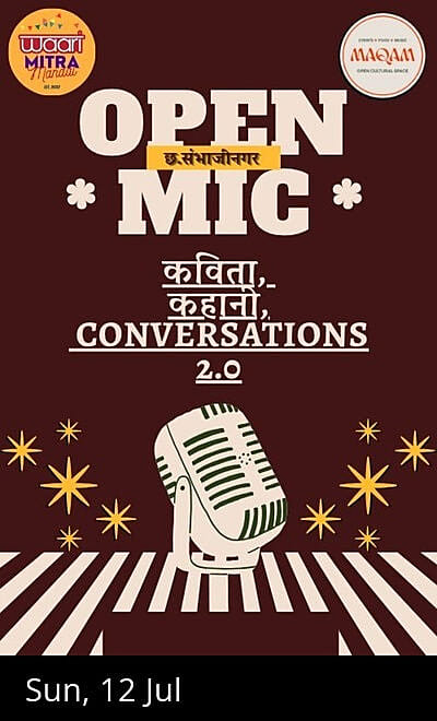 Waari Poetry Open Mic - Ch Sambhaji Nagar