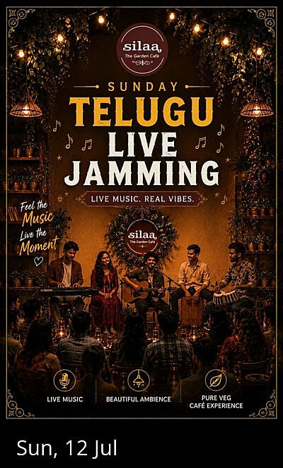 Silaa Sunday Telugu Live Jamming Hyderabad