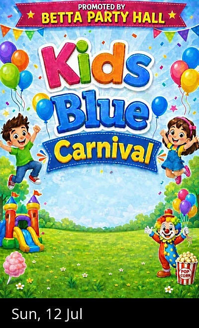 Kids Blue Carnival