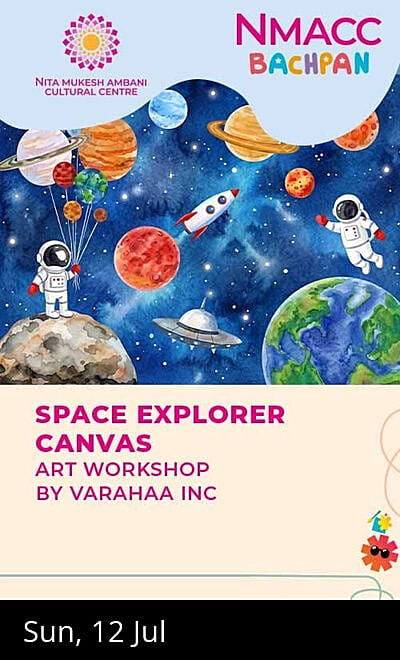 Space Explorer Canvas Art Workshop by Varahaa Inc