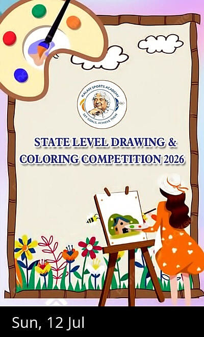 State Level Drawing & Colouring Competition Jul
