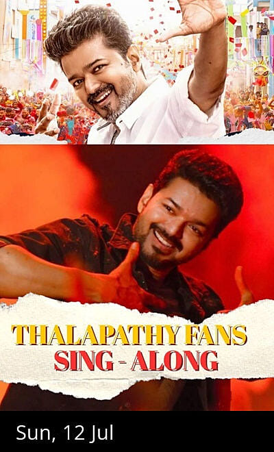 Thalapathy Fans Sing-Along